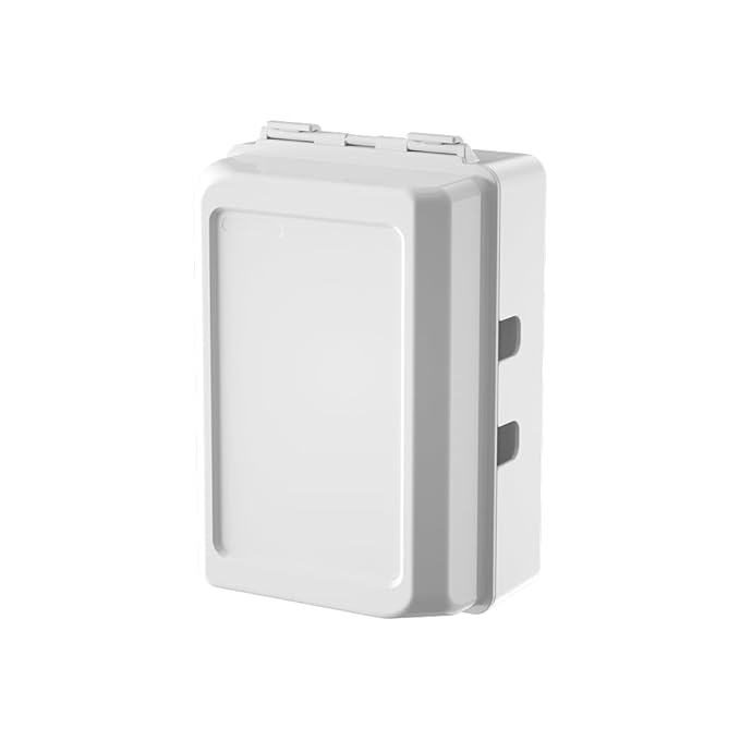 SAFELON 1Pcs Baby Proof Electrical Outlet Box Electrical Outlet Cover Baby Proof Box Plug Cover for Baby Safety (White)