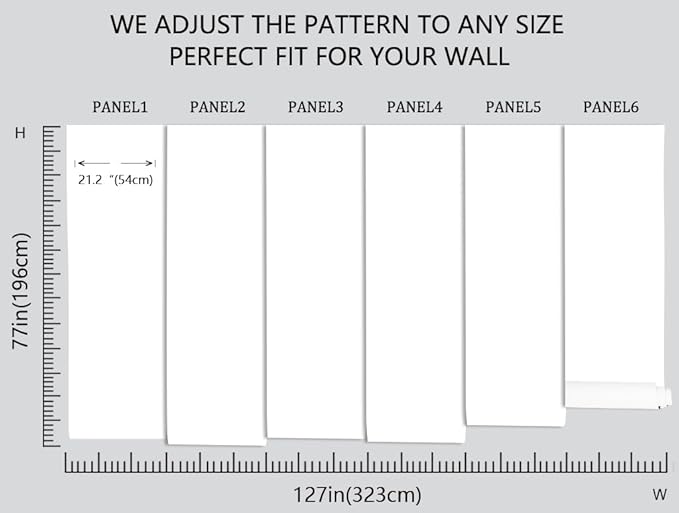 Green Forest Woodland Wallpaper Wall Mural for Nursery Room Girls Room Boys Room(Not Self-Adhesive)