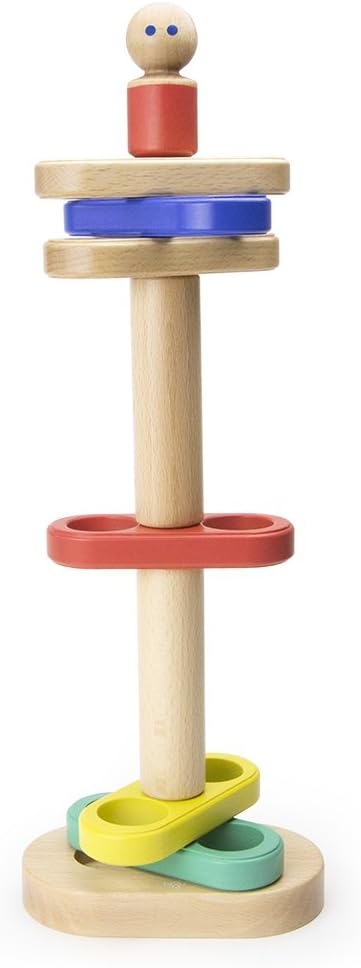 11 Piece Tegu Magnetic Floating Stacker Building Block Set, Big Top