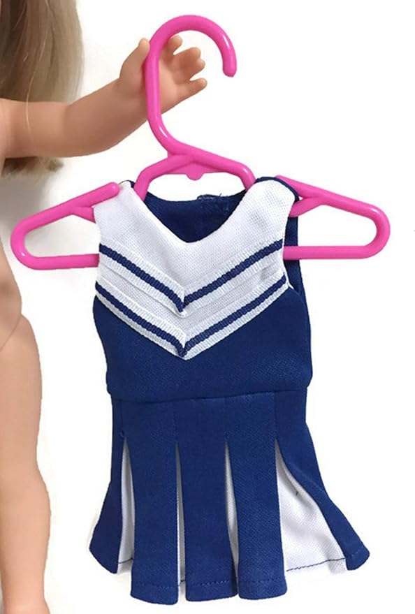 12 Pink Hangers(1 Dozen) for 14 Inch Doll Clothes