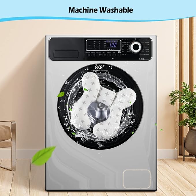 KAKIBLIN Baby Travel Pillow, Baby Neck Pillows for Car Seat, Upgraded Babies Head Pillow, Head and Neck Support Pillow for Car Seat, Pushchair, Travel(Twig)