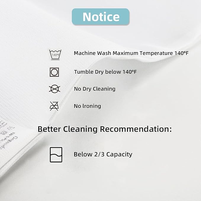 Gogooda Set of 2 Extra Large Mesh Laundry Bags Washing Bags for Blouse, Jacket,Pants, Sheets, 20×24inch