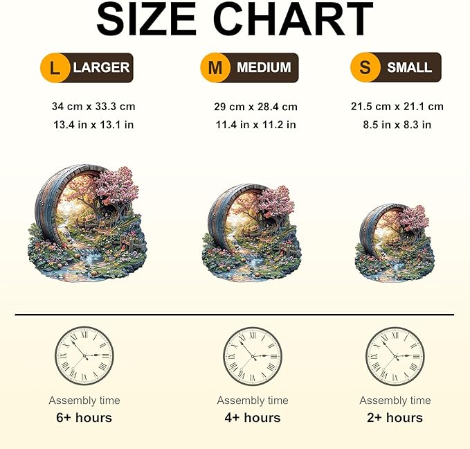 Wooden Puzzles for Adults, Spring Flower Wooden Jigsaw Puzzle for Adults, 200 Piece Unique Animal Shape Wood Puzzles Adult, Birthday Party Gifts for Friends & Family Game Home Decor (M-11.4 * 11.2in)