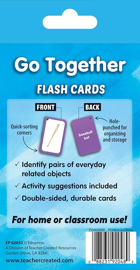 Teacher Created Resources Go Together Flash Cards (EP62052)