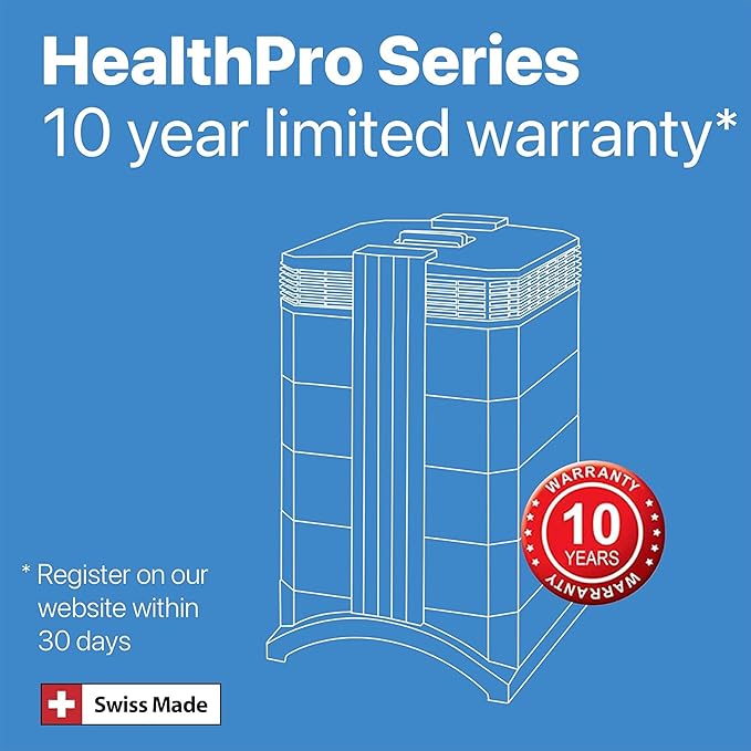 IQAir HealthPro Compact XE Air Purifier - 3-Pack - Compact HyperHEPA Fration for Spaces up to 3720 sq ft - Allergens, Smoke, Dust, Mold, Pet Dander, Swiss Made, WiFi Enabled