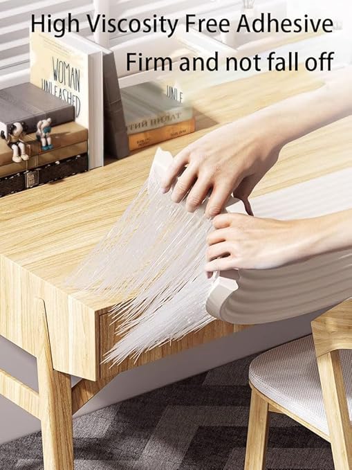 Bunk Bed Ladder Pads, Traction Treads for Stair Steps, Self-Adhesive Bunk Bed Ladder Cover Foam Padding, Soft Extra-Wide 7.87 in Edge Protector Furniture, L6.5 Ft Black
