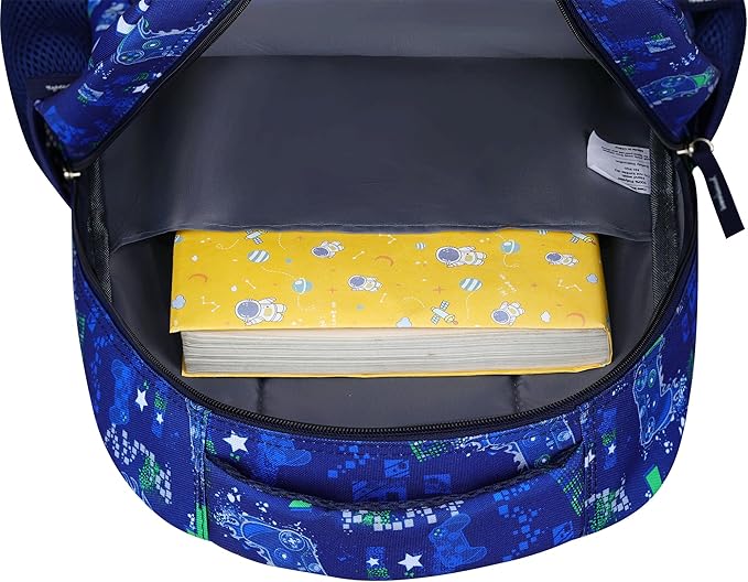 Kids Backpack - Astro Black | Durable Elementary School Bag for Boys | 17" Tall | 24L Capacity