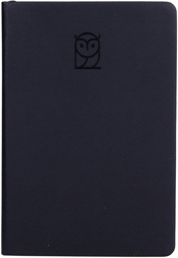 Undated Daily Planner – 3-Month A5 Productivity Organizer with Full Page Per Day, Hourly Schedule, Goal Setting, Habit Tracker, Weekly & Monthly Pages – Hardcover Time Management Notebook (Black)