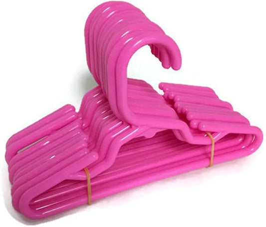 12 Pink Hangers(1 Dozen) for 14 Inch Doll Clothes