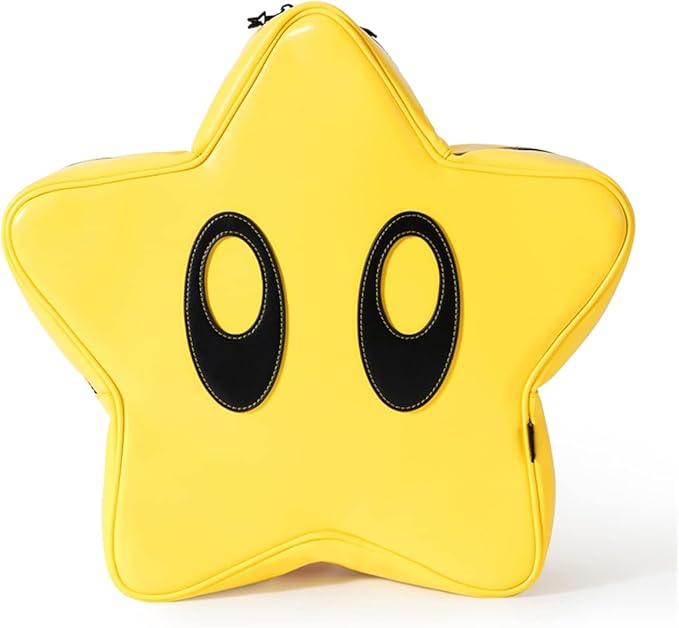 FENGJINRUHUA Cute Cartoon Teens 3D Star Backpack Boys Girls Schoo Bag Lightweight Waterproof Bookbags