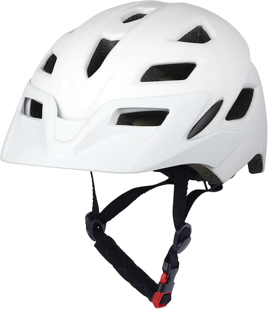 Kids Bike Helmet, Youth Toddler Boys Girls Helmets, 2 Size Adjustable for Ages 2-3-5-8-14 Years, Child Helmet with Visor and LED Light, Lightweight Multi-Sport Bicycle Scooter Cycling Helmets