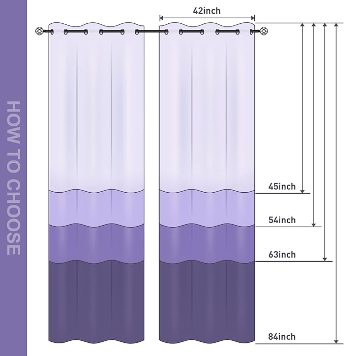 Jekeno Galaxy Blackout Curtains Kids Boys Girls Bedroom Outer Space Universe Nebula Starry Sky Colorful Stars Decor Decoration Darkening Grommet Window Drapes 2 Panel Set, 42"x63"