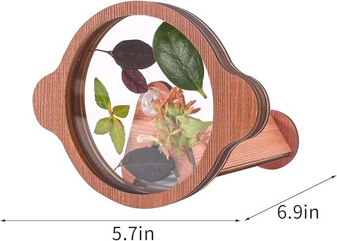 2PCS Natural DIY Kaleidoscope Kit, Outdoor Classic Handmade Education Toys, Magic Wooden Rotating Kaleidoscope Making Set, Best Gift for Nature Lovers (2 Pcs Planets)