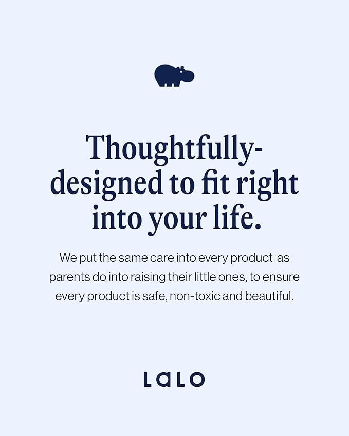 Lalo Utensils - Toddler Fork and Spoon Set - Stainless Steel and Silicone Ergonomic Toddler Utensils - Children Safe Flatware Set - 2 Pieces - Grapefruit