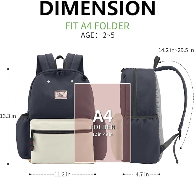 Kids Backpack for Boys: Boys Backpack 6-10 - Kindergarten Elementary School Bookbag for Boy