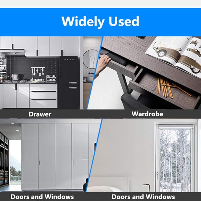 2 Packs Keyed Hasp Locks Twist Knob Keyed Locking Hasp for Small Doors, Cabinets and More,Stainless Steel Steel, Hasp Lock Catch Latch Safety Lock Door Lock with Keys (4inch, Bliack)