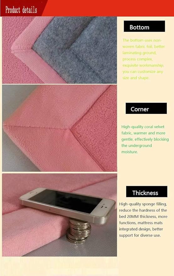 Children Play Mat, V-mix Handmade Weaving Plush Foam Play Crawling Rugs for Baby, Toddler, and Children Play Blanket, Yoga Mat, Exercise Mat-Cushy- Soft & Thick Hypoallergenic, Non-Toxic, Reversible