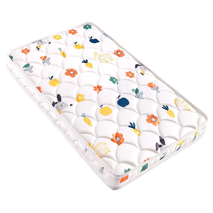 Baby Bassinet Mattress 32 x 18 inches- Firm Support and Comfort Premium Foam,Noiseless and Odorless,Hypoallergenic Small Crib Mattress, Fits Moses Basket, Dual Sided with Soft Breathable Fabric