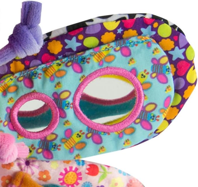Lamaze Clip On Car Seat and Stroller Toy - Fifi the Firefly - Crinkle Car Seat Toys and Stroller Toys - Sensory Toys for Babies - Travel Toys for Car - Infant Toys Ages 0 Months and Up