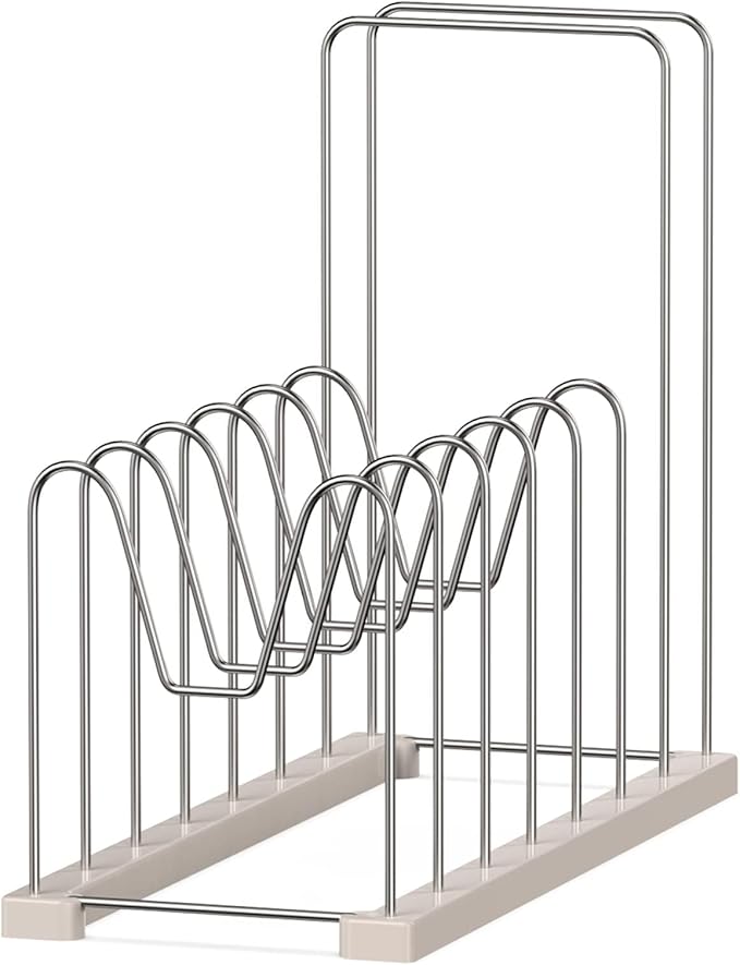 Reusable Bag Drying Rack,Silicone Bag Drying Rack,Plastic Bags Dryer Rack,Dryer Rack for Silicone Storage Bags,Draining Stand Holder for Cups,Bottles,Pan Lid&Cutting Board Organizer