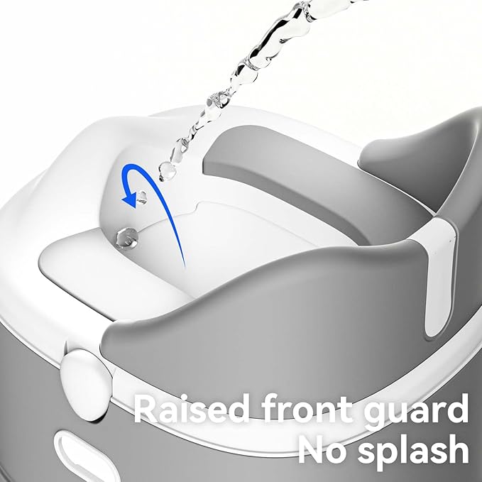 3 in 1 Toddler Potty Training Toilet Seat with Steps Ladder, Foldable Potty Train Chair Adapter for Toddlers Kids Boys Girls, Blue