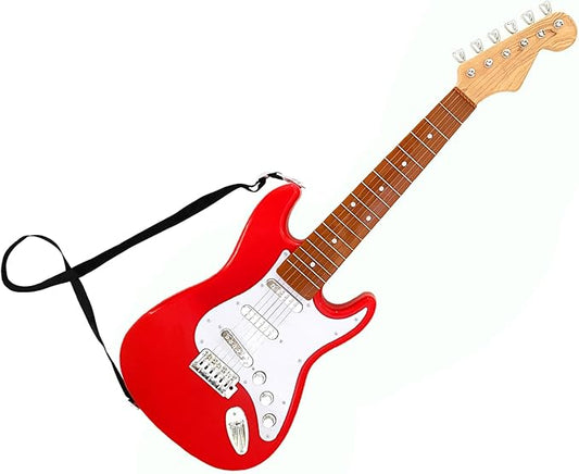 26 Inch Guitar Toy for Kids,Portable Guitar Toy Musical Instrument Toy, Educational Learning Musical Instrument Toy for Ages 3-12 Children Birthday Present for Beginner Children Boys Girls