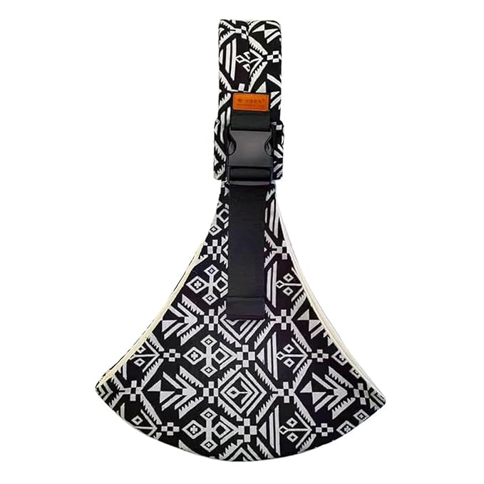 Baby Sling Carrier,Baby Sling,Toddler Carrier,Adjustable and Non-Slip Hip Seat Carriers Carrying 10-30 lbs(Black Sailboat)