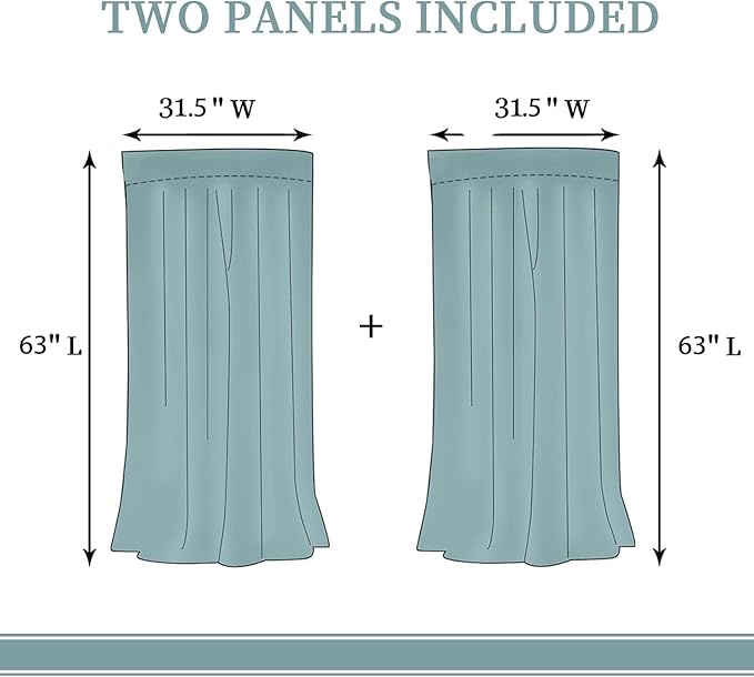 City Rod Pocket Blackout Curtains for Boy Girl Bedroom, Pop Art Style New York Cityscape Home Energy Efficient Light Filtering Window Curtain for Living Room, 63x63 inch