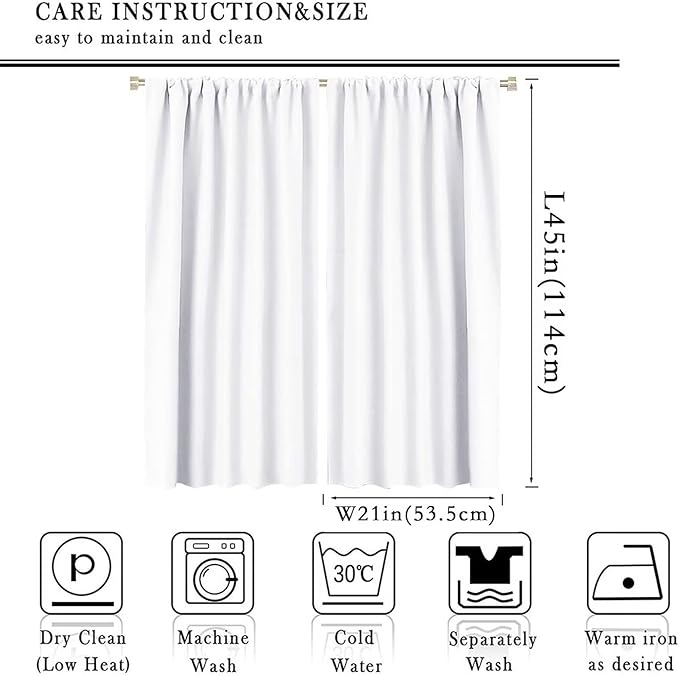 Cartoon Dinosaur Curtains for Kids Boys Girls Home Decor, Astronaut Rocket Funny Outer Space Blackout Rod Pocket Window Drapes for Bedroom Living Room W21xL45in 2 Panels