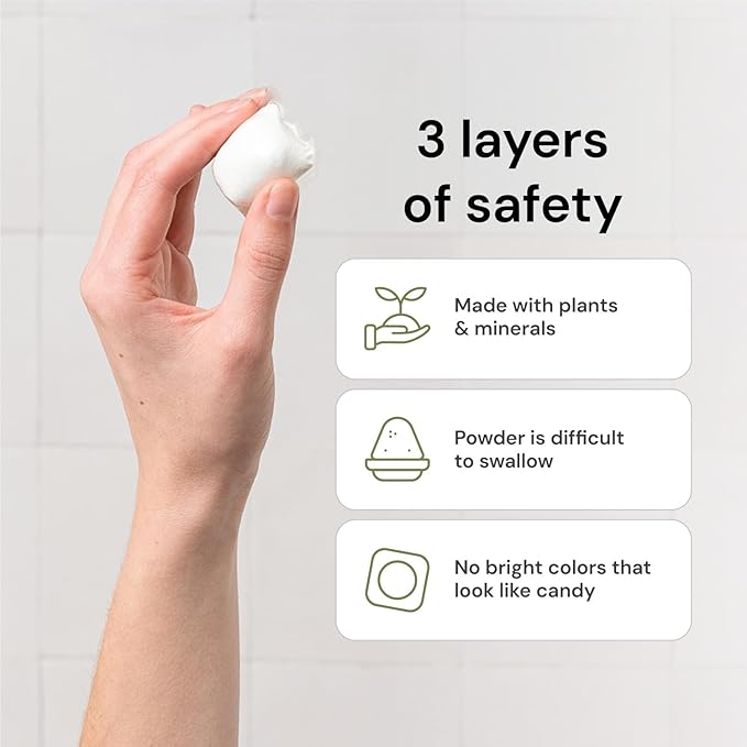 Grab Green Automatic Dishwashing Detergent Pods, 132 Count, Thyme Fig Leaf Scent, Plant and Mineral Based, Superior Cleaning, Powerful Grease Removal,