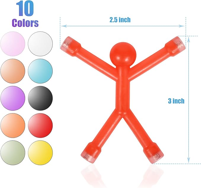 30 Pcs Magnetic-Toys-Men-People, Magnets for Kids Travel Toys, for Refrigerator Magnets, Office, Whiteboard Decoration