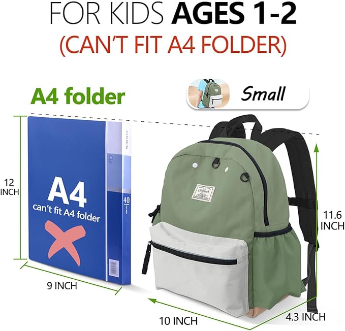 Toddler Backpack for Toddlers 1-2: Baby kids Backpack for daycare Boys Girls
