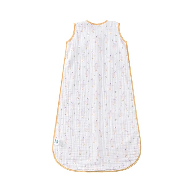 Baby Sleep Sack 2-4 T Baby Wearable Blanket 100% Organic Cotton 0.5 TOG Toddler Sleep Sacks 2- Way Zipper Soft 4 Layers 2T 3T 4T Goose