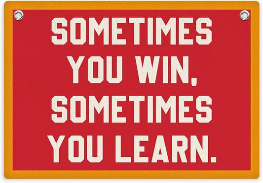 Inspirational Banner, Motivational Wall Decor, Positive Affirmations Wall Hanging, Vintage Banner Flag, Wall Flag Home Living Room Classroom Office Decor, Banner for Room