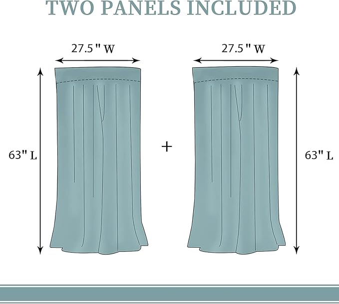 City Rod Pocket Blackout Curtains for Boy Girl Bedroom, Pop Art Style New York Cityscape Thermal Insulated Home Window Drapes for Living Room Darkening, 55x63 inch