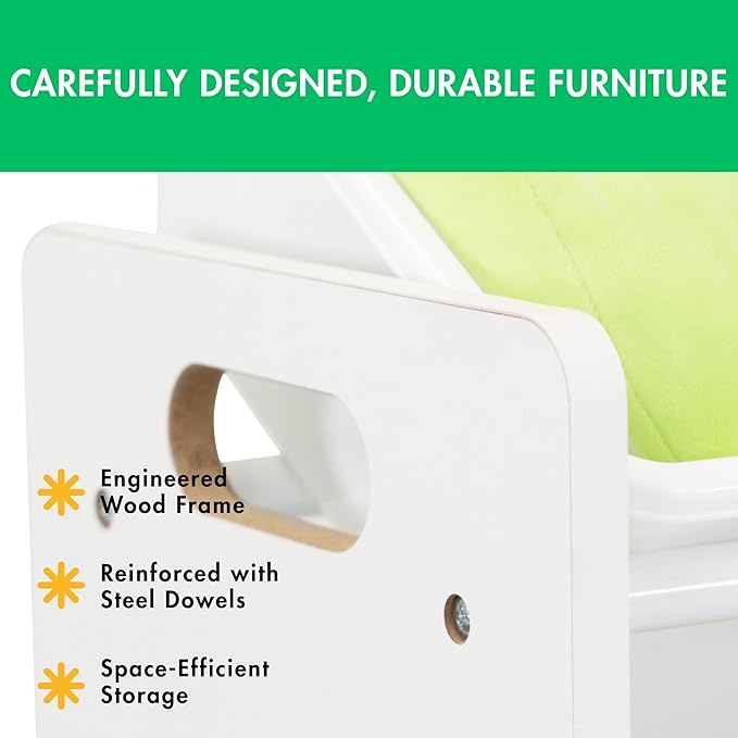 Humble Crew Supersized Toy Storage Organizer with 16 Removable Bins, White/White – Large Toy Storage for Toddlers Ideal for Kids' Rooms, Playrooms, and Nurseries - Modern Toy Bins for Kids