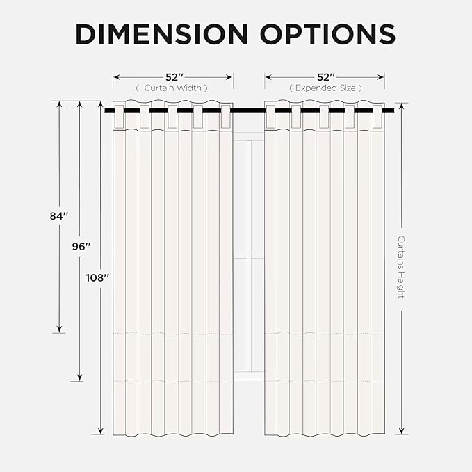 Joydeco Blackout Curtains 84 Inch Length 2 Panels Set, Black Out Curtains for Bedroom, Room Darkening Drapes for Living Room Window (W37 x L84 Inch, Navy Blue)