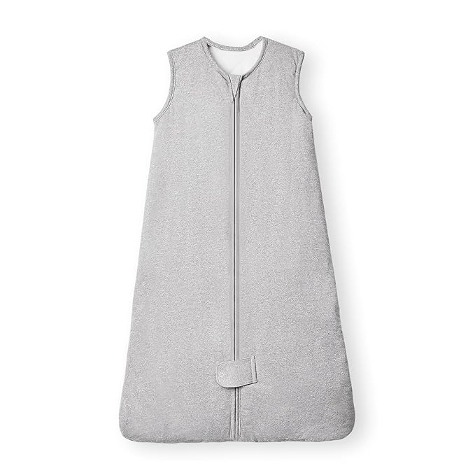 TotAha Toddler Sleep Sack 1.0 TOG for 2T-3T-4T, Soft Wearable Blanket Baby Sleep Bag with 2-Way Safe Zippers,Fluffy Extra Large Sleeping Sacks, Grey