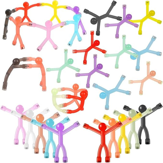 5 Pcs Magnetic Toy, Colorful Magnets for Kids, Flexible Magnet Toys for Decoration and Fun, Kids Travel Toys