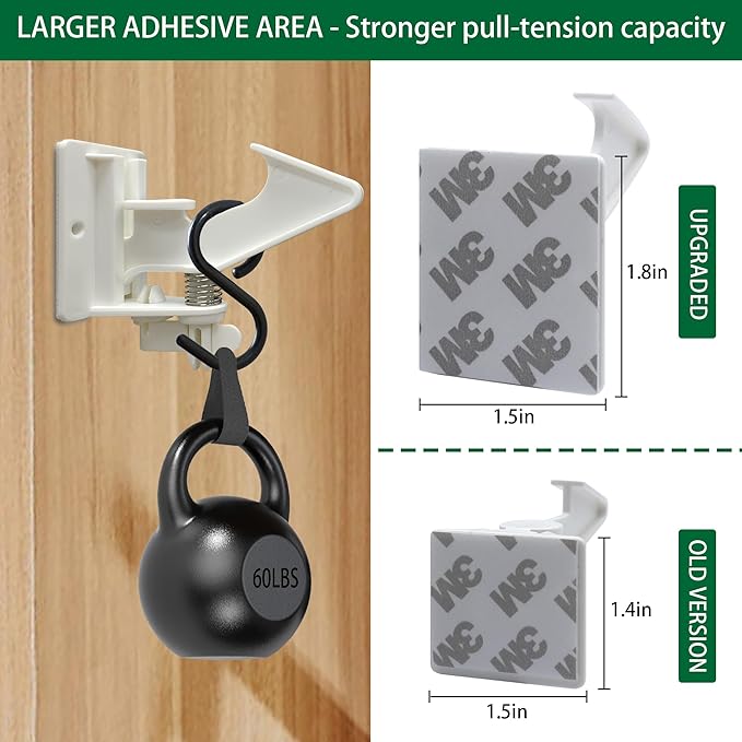 12 Pack Cabinet Locks Child Safety Latches - Vmaisi Baby Proofing Cabinets Drawer Lock with Adhesive Easy Installation - No Drilling or Extra Screws (White)