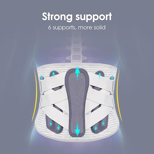 Elastic Abdominal Binder Lower Waist Support Belt, Post Surgery Postpartum Belly Band Wrap Back Support Belt Stomach Compression Wrap Waist Recovery for Men and Women (XXX-Large)