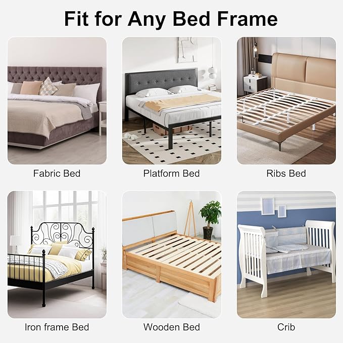 Bed Rail for Toddlers,Swing Down Kids Bed Rails Guard for Twin,Full,Queen,Bunk Size Bed,Extra Tall Childbed Rail Guard with Reinforced Anchor Safety System(Grey,40 Inch,1 Side)
