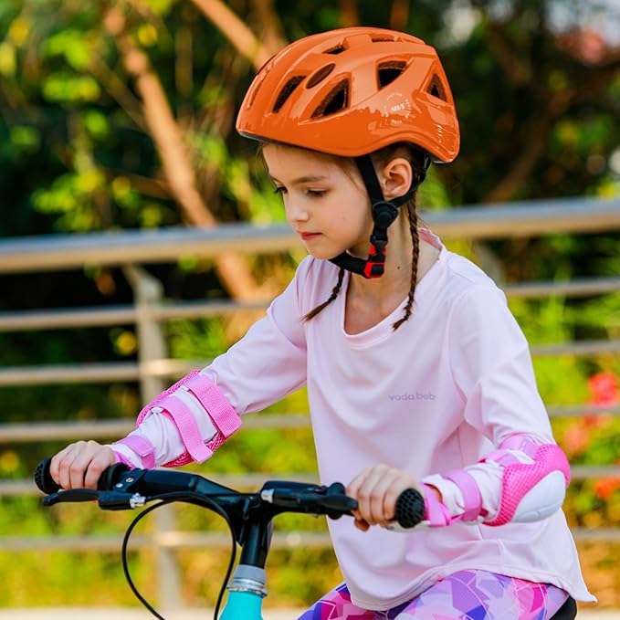 Kids Bike Helmet,2 Sizes Adjustable for Youth Child Boys & Girls Ages 3-5-8-14,Ventilation and Multi-Sport for Bicycle Scooter Skate