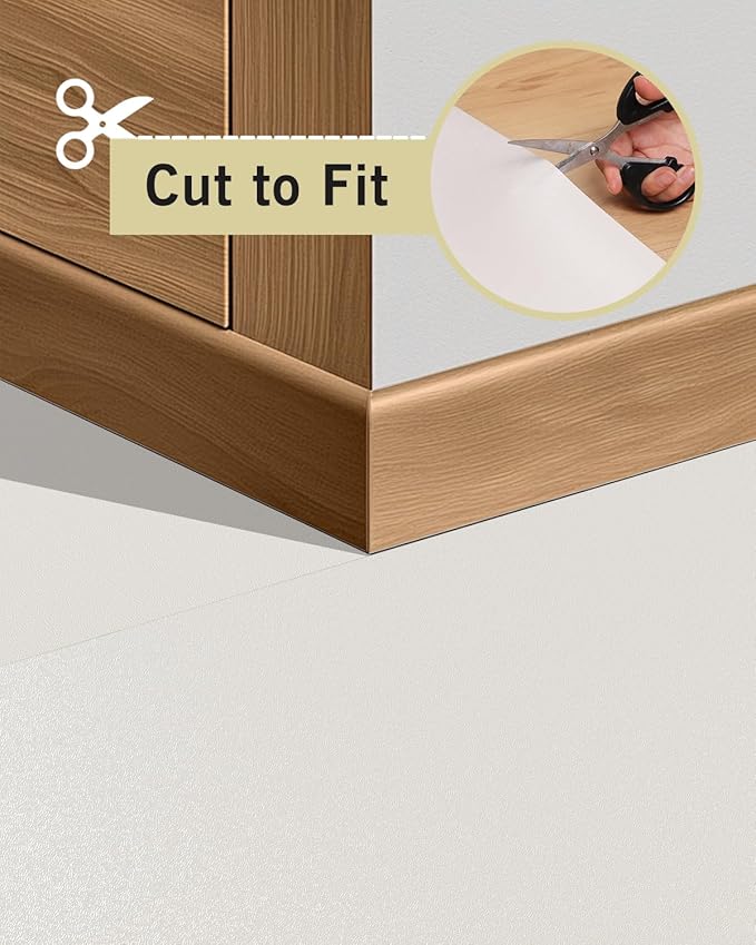 Soft Large Plastic Floor Mat for Living Room, 6'×9' Beige Waterproof Vinyl Area Rug for Baby Spills, Non-Slip Durable Multi-Pupose Floor Cover Protector for High Traffic Areas