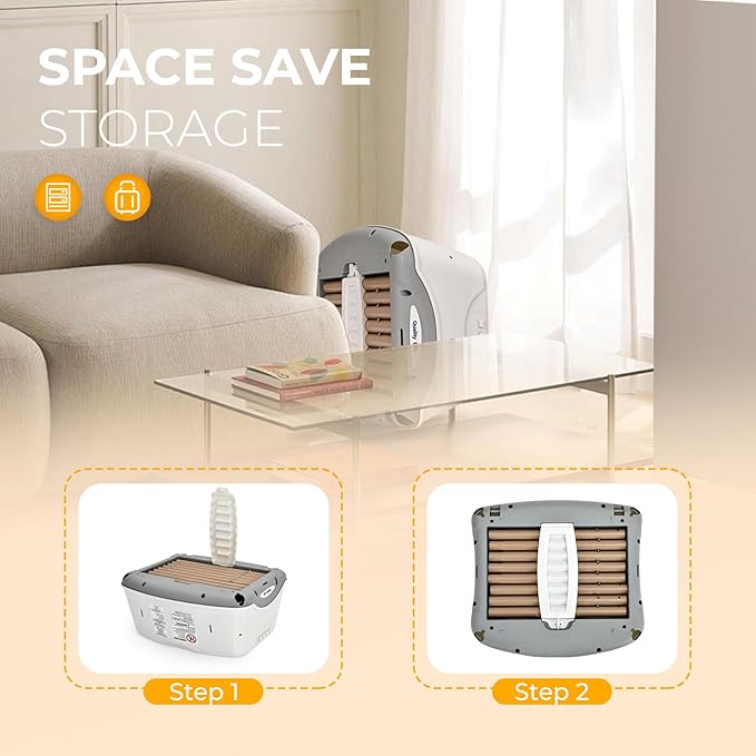 3 in 1 High Chairs for Babies and Toddlers, Convertible High Chair, High Chair with Foot Rest and Double Tray, Easy to Clean, Compact and Versatile, Perfect for Growing Kids, Gray