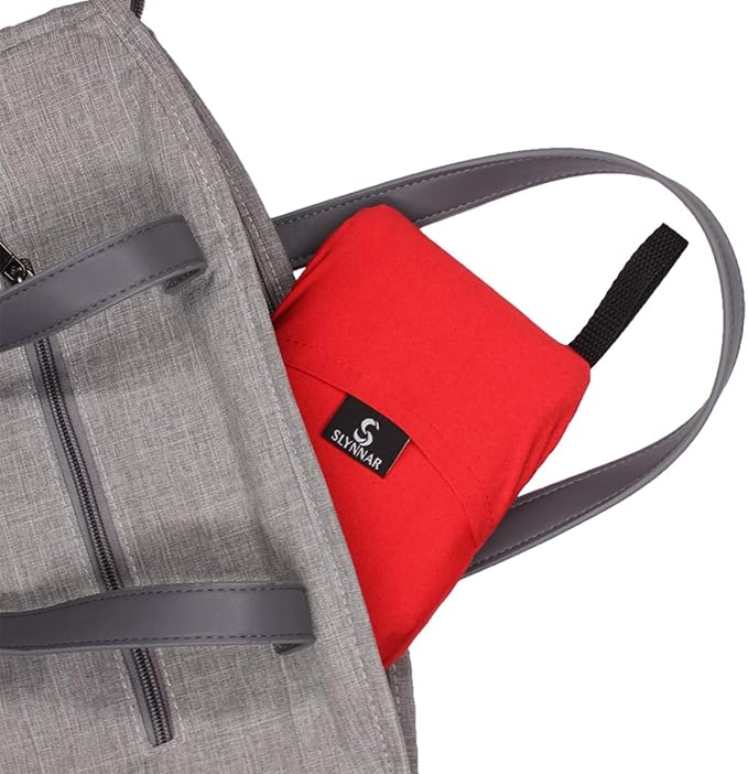 Car Seat Travel Bag for Airplane - Fits Convertible Car Seats, Infant carriers & Booster Seats, Red Upgrade (Red Upgrade)