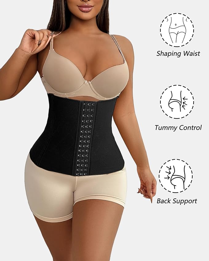 Waist Shaper Waist Cincher Corset Shapewear Stomach Shapewear Faja Postpartum Waist Trainer for Women Belly Wrap