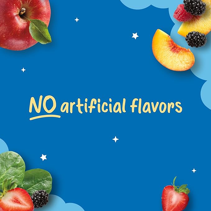 Gerber Baby Food, Baby Snacks, Discovery Pack, Teethers Strawberry Apple Spinach (2) and Yogurt Melts Mixed Berries (2) Peach (2), Crawler (8+ Months) Variety Pack (Pack of 6)