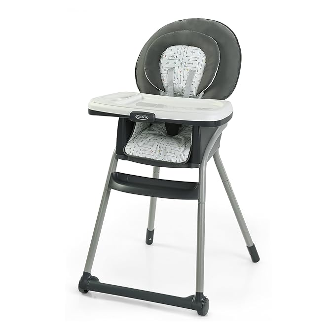 Graco® Table2Table LX 6-in-1 Highchair, Arrows with Infant Head Support & One-Hand Removable Tray