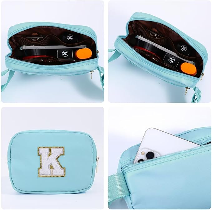 YOOLIFE Friend Gifts - Crossbody initialization Bag, Blue for Friends